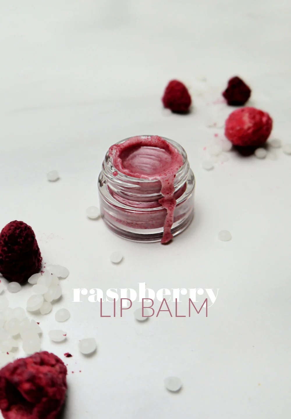 Homemade Raspberry Lip Balm & Lip Gloss Recipe! Jenni Raincloud