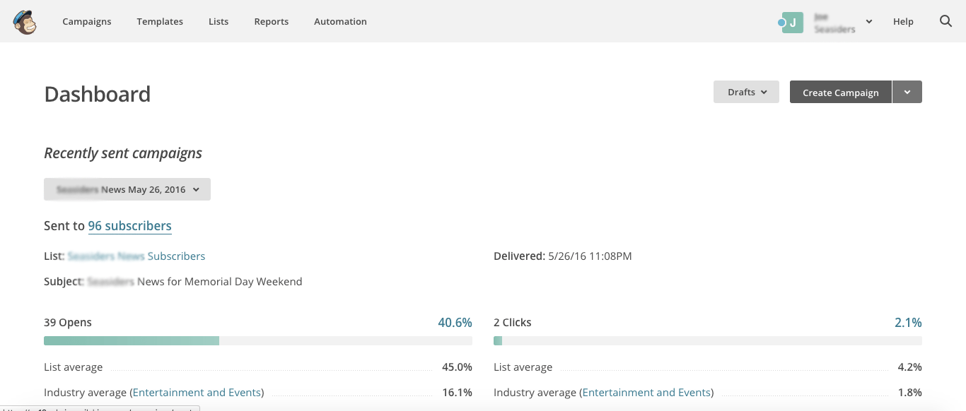 How To Create A Mailchimp Newsletter Jenn S Web