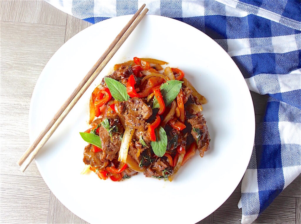 Thai Beef Stir Fry with Basil Jenn's Kitchen Diary
