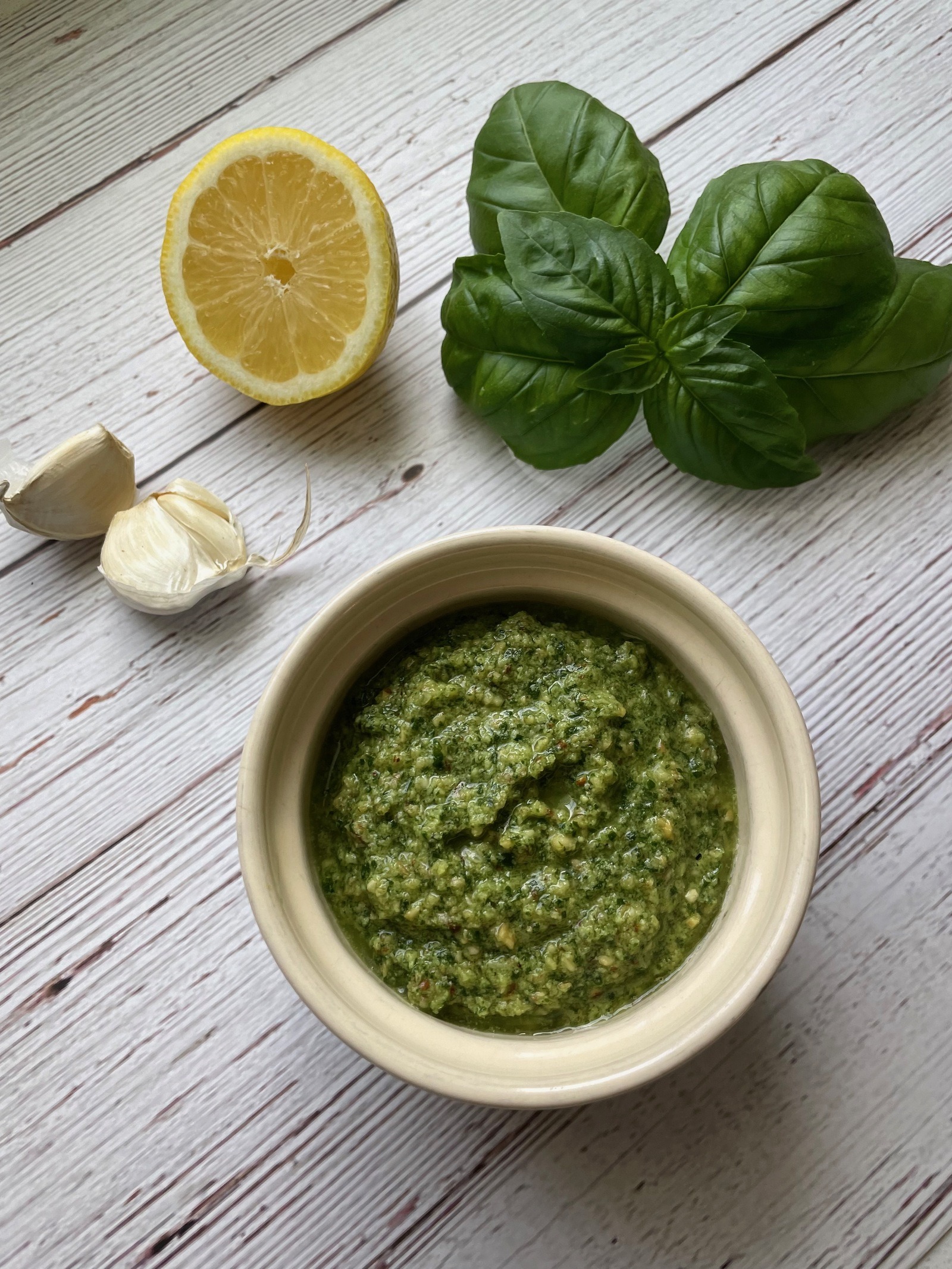 Easy Vegan Basil Pesto Jenn's Kitchen Diary