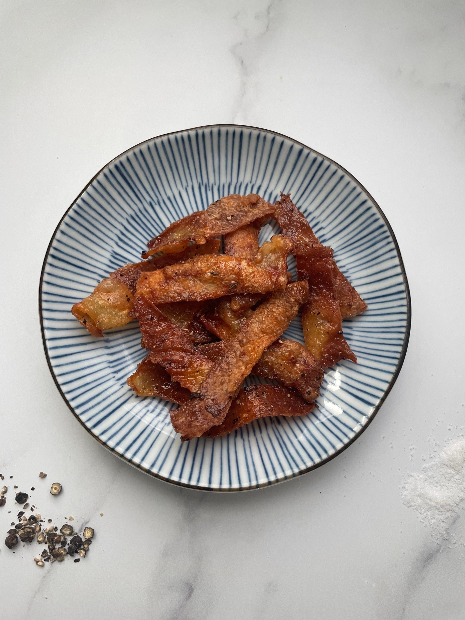 The Easiest Crispy Chicken Skin Chips Jenn's Kitchen Diary