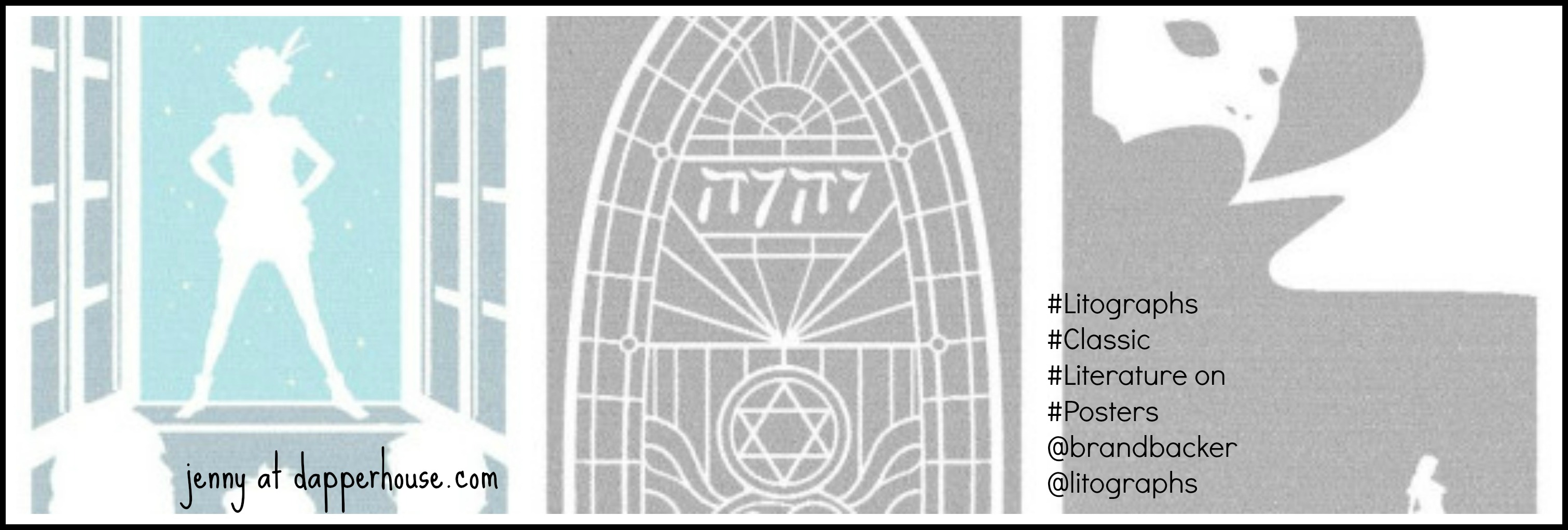 Litographs Classic Literature on Posters brandbacker litographs