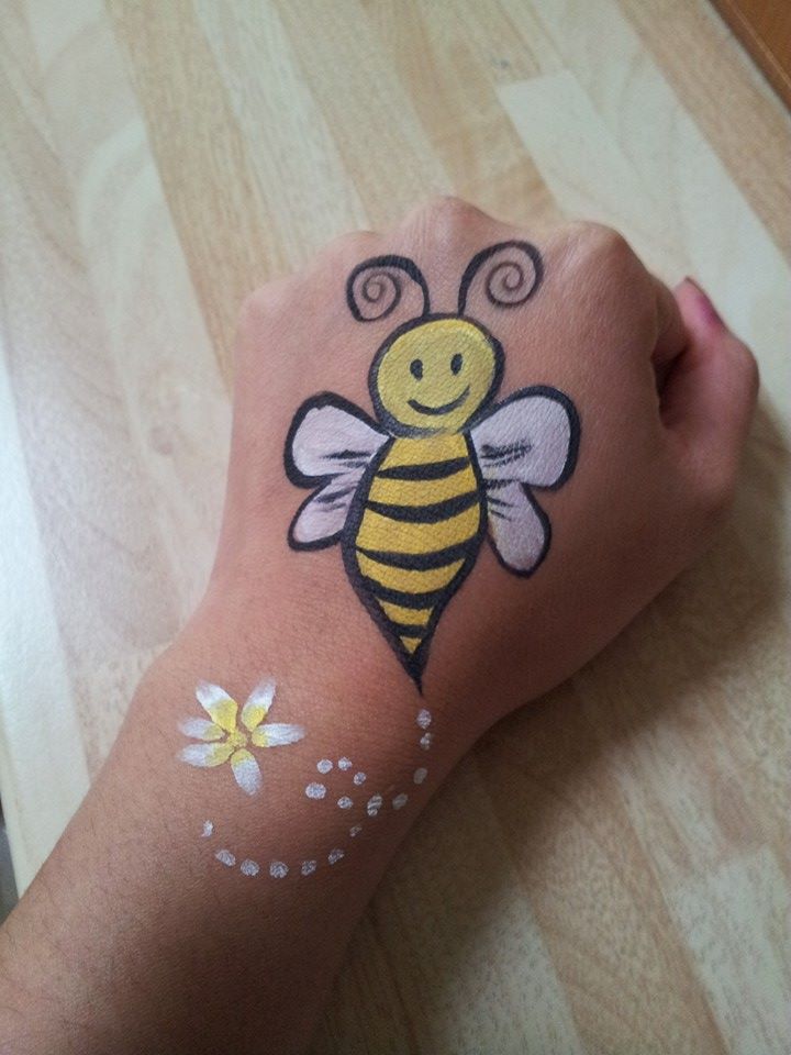 Bumblebee Jenny's Face Painting