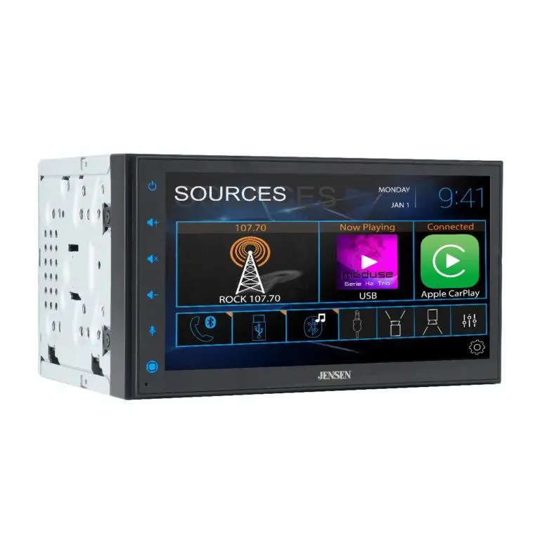 6.8" Receiver with Apple CarPlay and Android Auto - CAR68 - Jensen Mobile