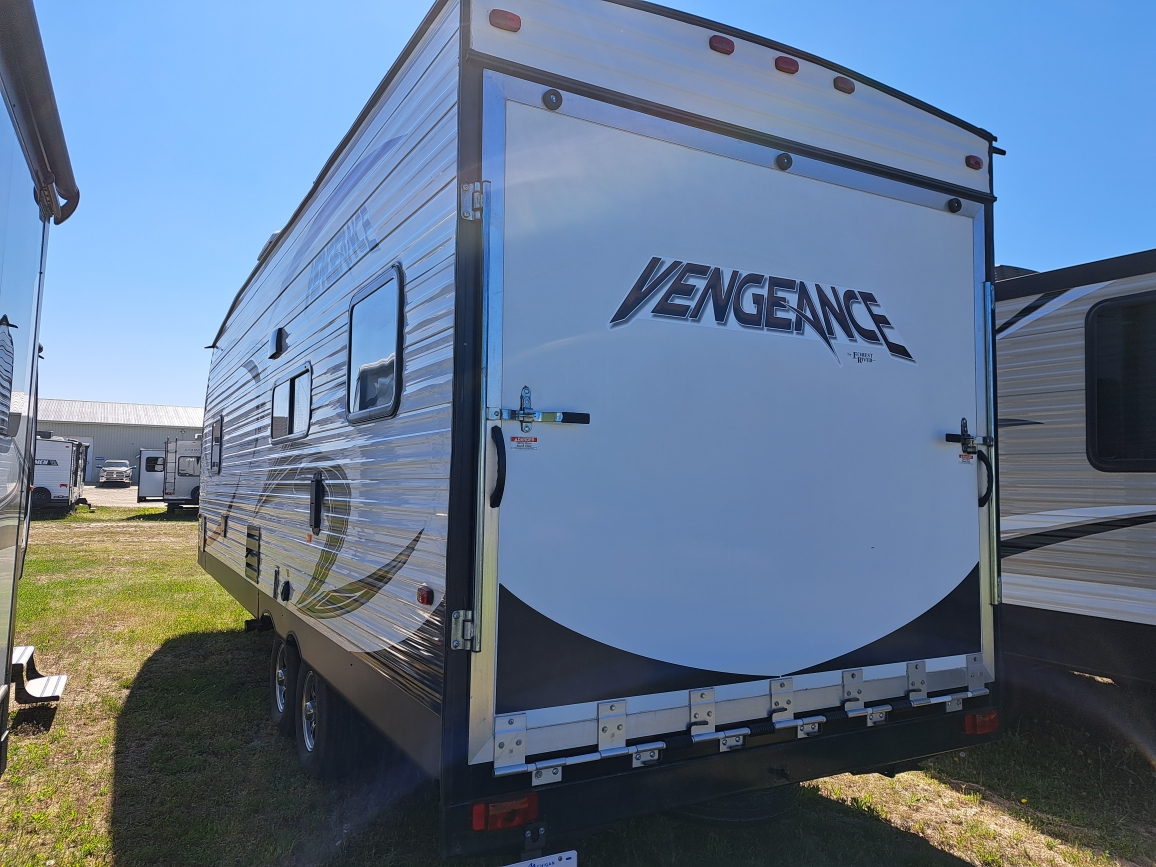 2014 Vengeance 25V Toy Hauler Travel Trailer SOLD! Jensen's RV Center