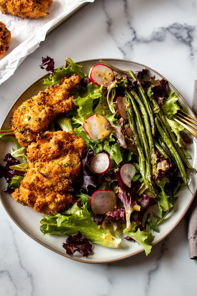 Crispy Air Fryer Mustard Chicken Thighs (+Oven Method) Jen's Rooted