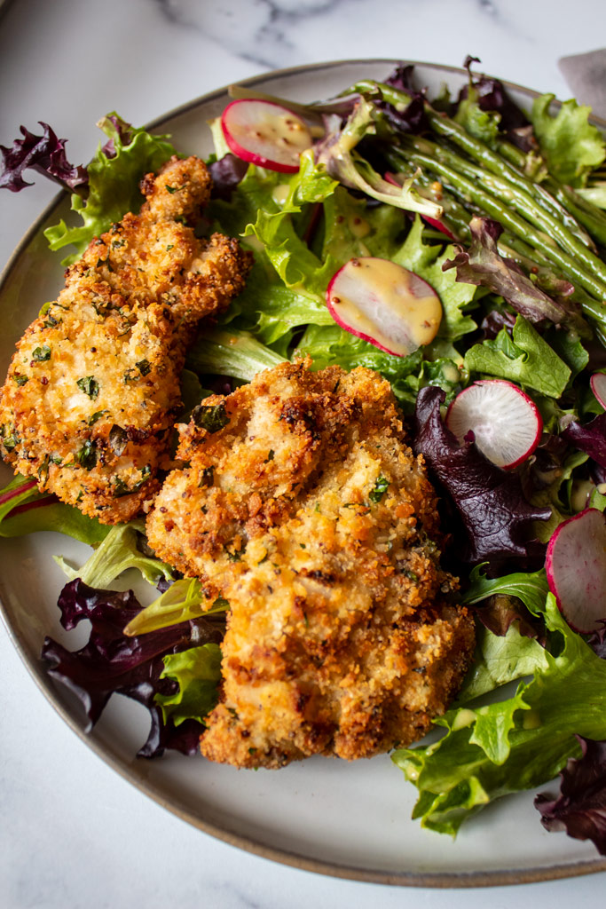 Crispy Air Fryer Mustard Chicken Thighs (+Oven Method) Jen's Rooted
