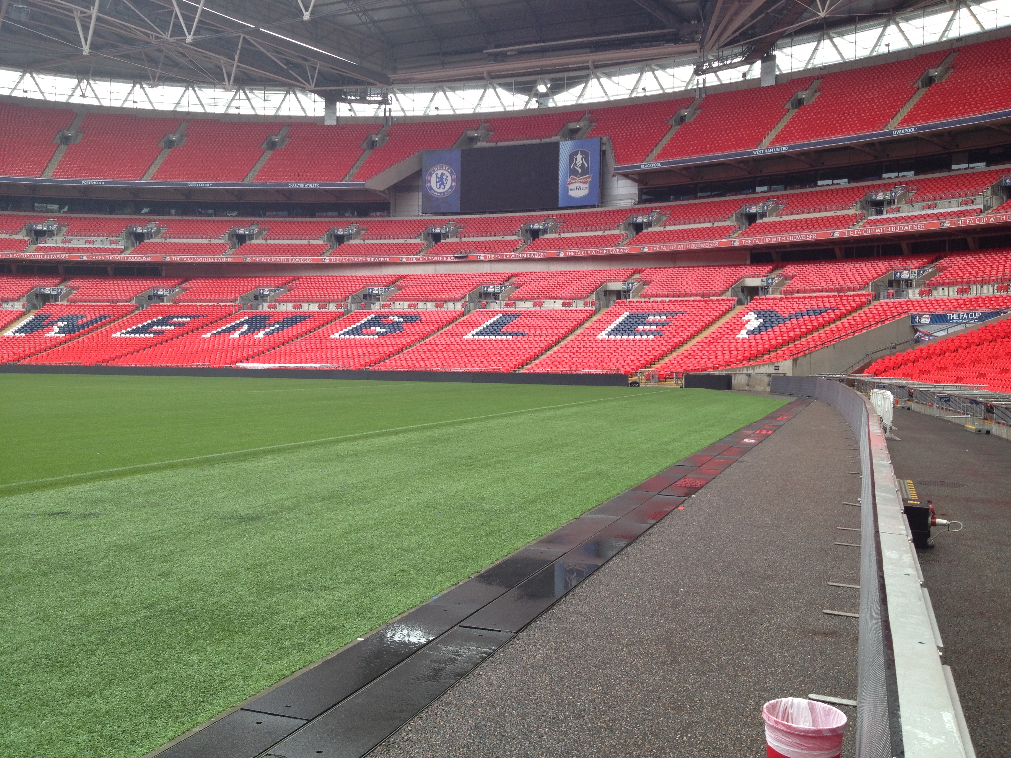 Wembley Stadium London, UK Growing Green Grass GrassCanTakeMore®