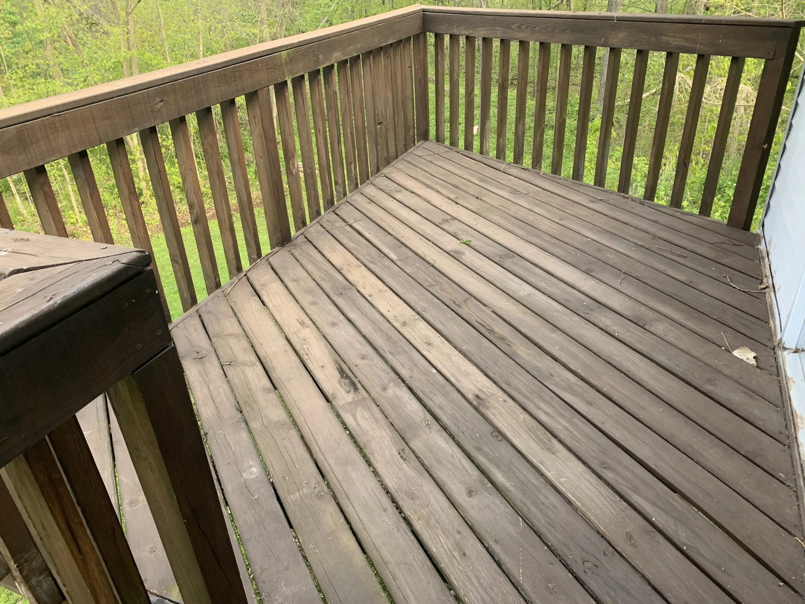 Treated Wood Deck Construction Hicksville, Ohio