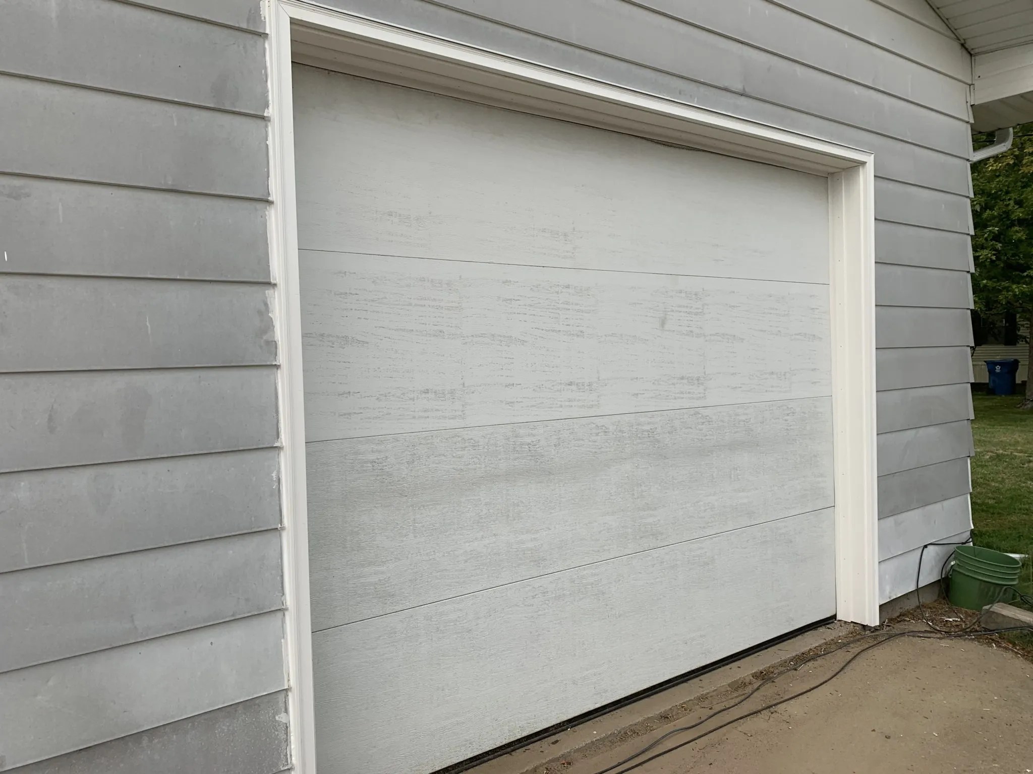 Garage Door Vinyl Trim Update Edgerton, Ohio