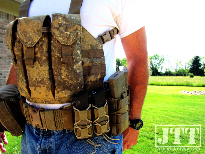 High or Low How to Wear a Chest Rig Jerking the Trigger