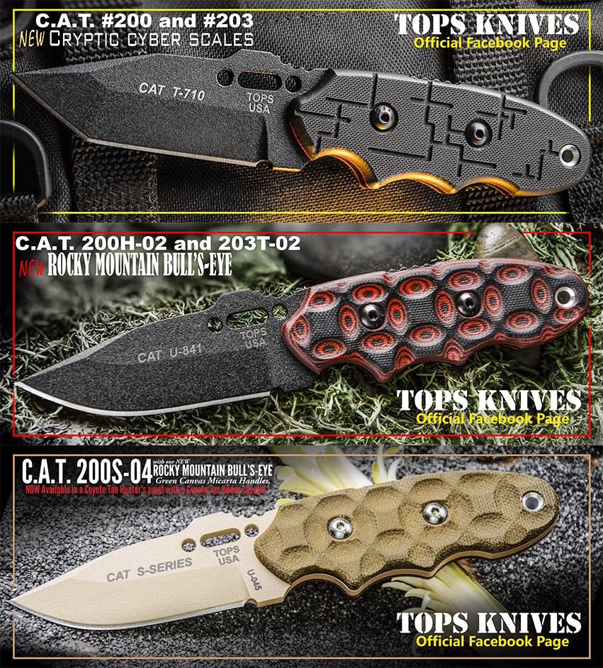 TOPS Knives C.A.T. 200S04 Jerking the Trigger