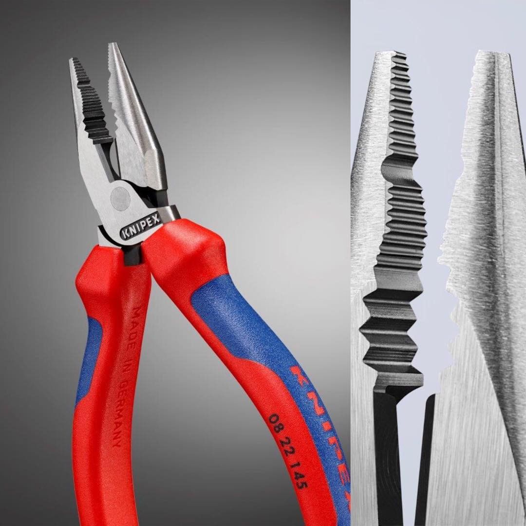 Knipex EDC Series 6″ High Leverage Needle Nose Combination Pliers (08