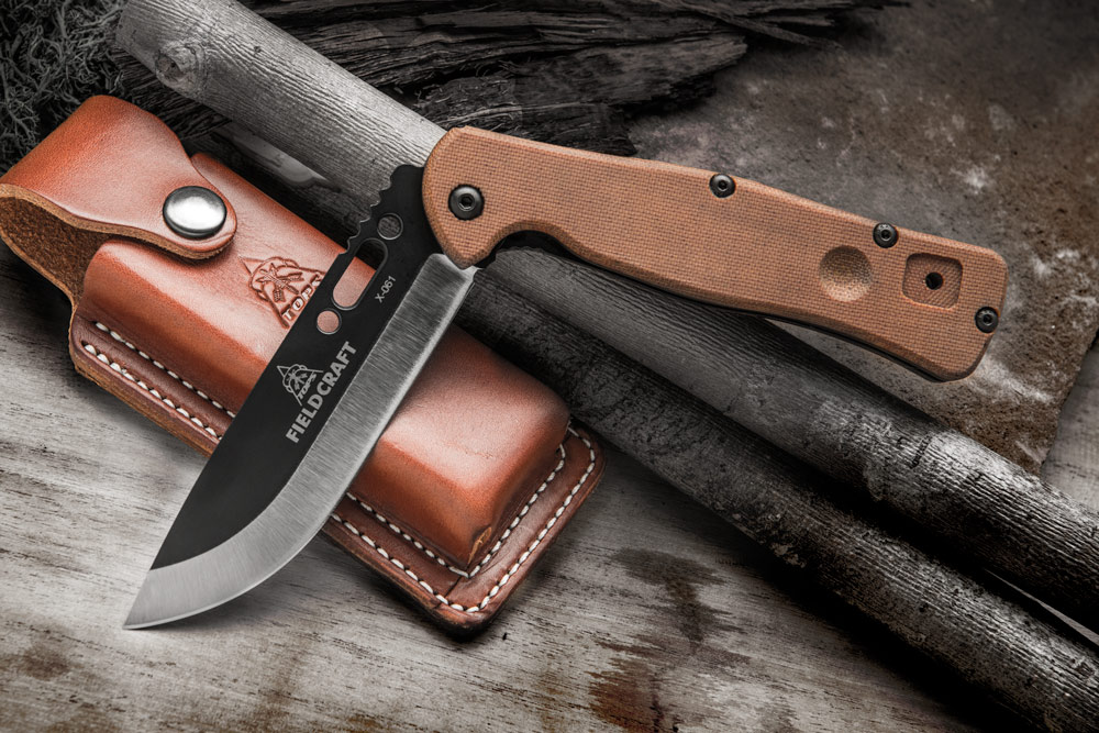 The Wait is Over TOPS Knives Fieldcraft Folder Jerking the Trigger