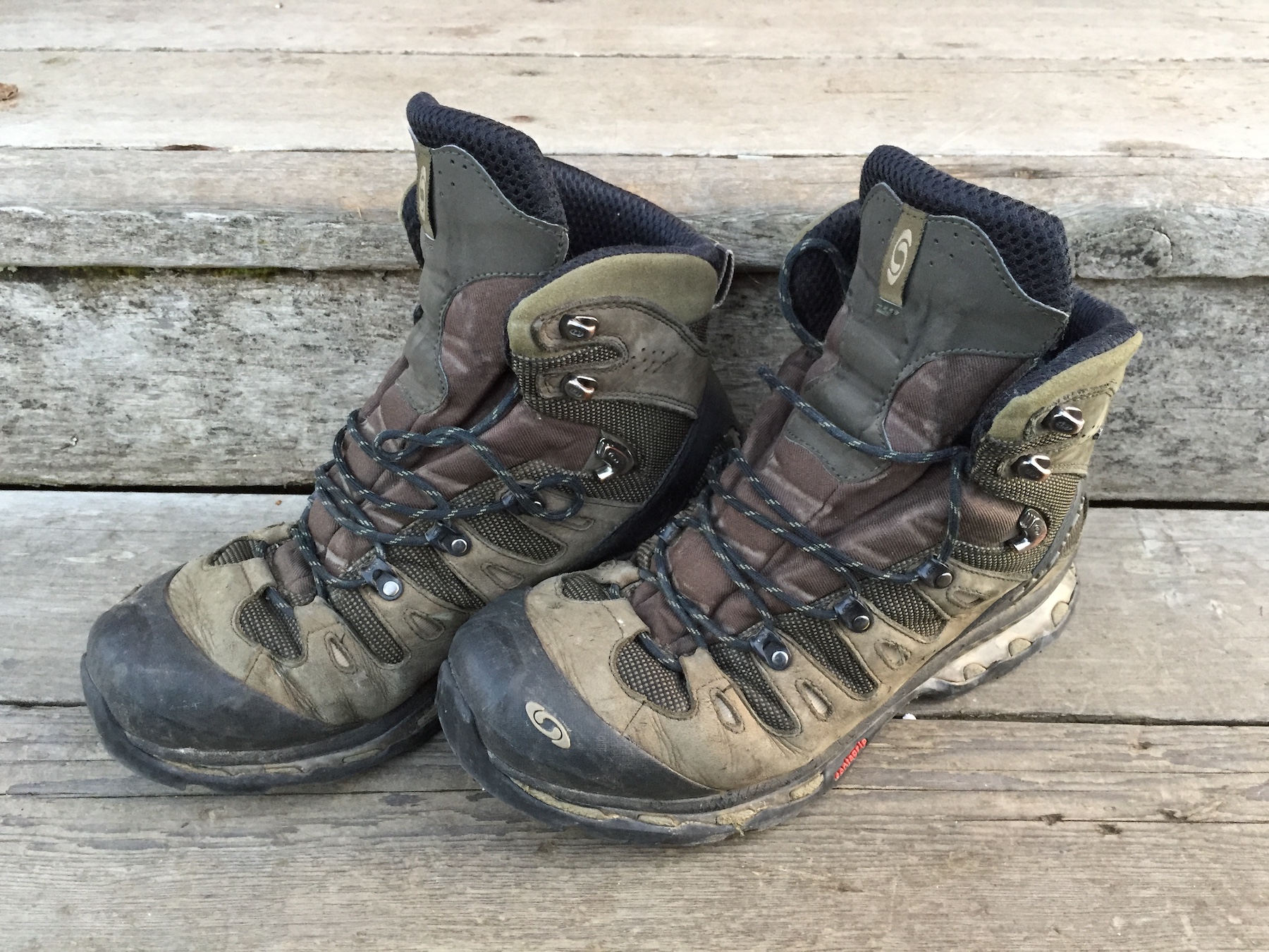 Review Salomon Quest 4D GTX Hiking Boot Jerking the Trigger