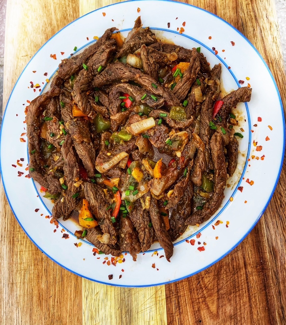 Easily The Best Jerk Pepper Steak Stir Fry Jamaican Style Jerk