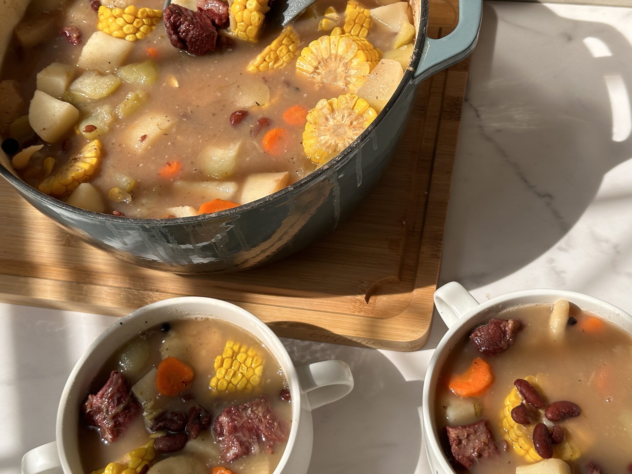 Authentic Jamaican Red Peas Soup with Salted Beef Recipe Jerk Tavern