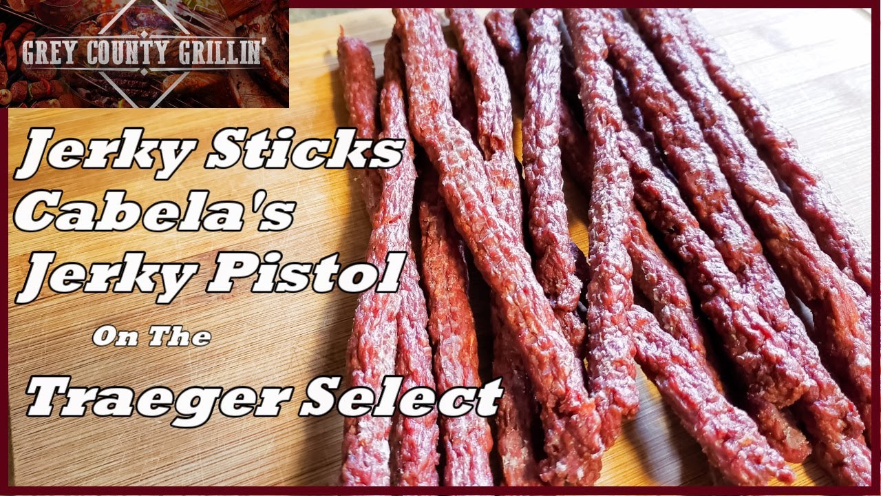 Traeger Beef Jerky Traeger Select Cabela’s Jerky Pistol Jerky Dog