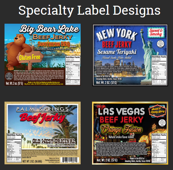 Beef Jerky Labels at Tarwestleyblog Blog