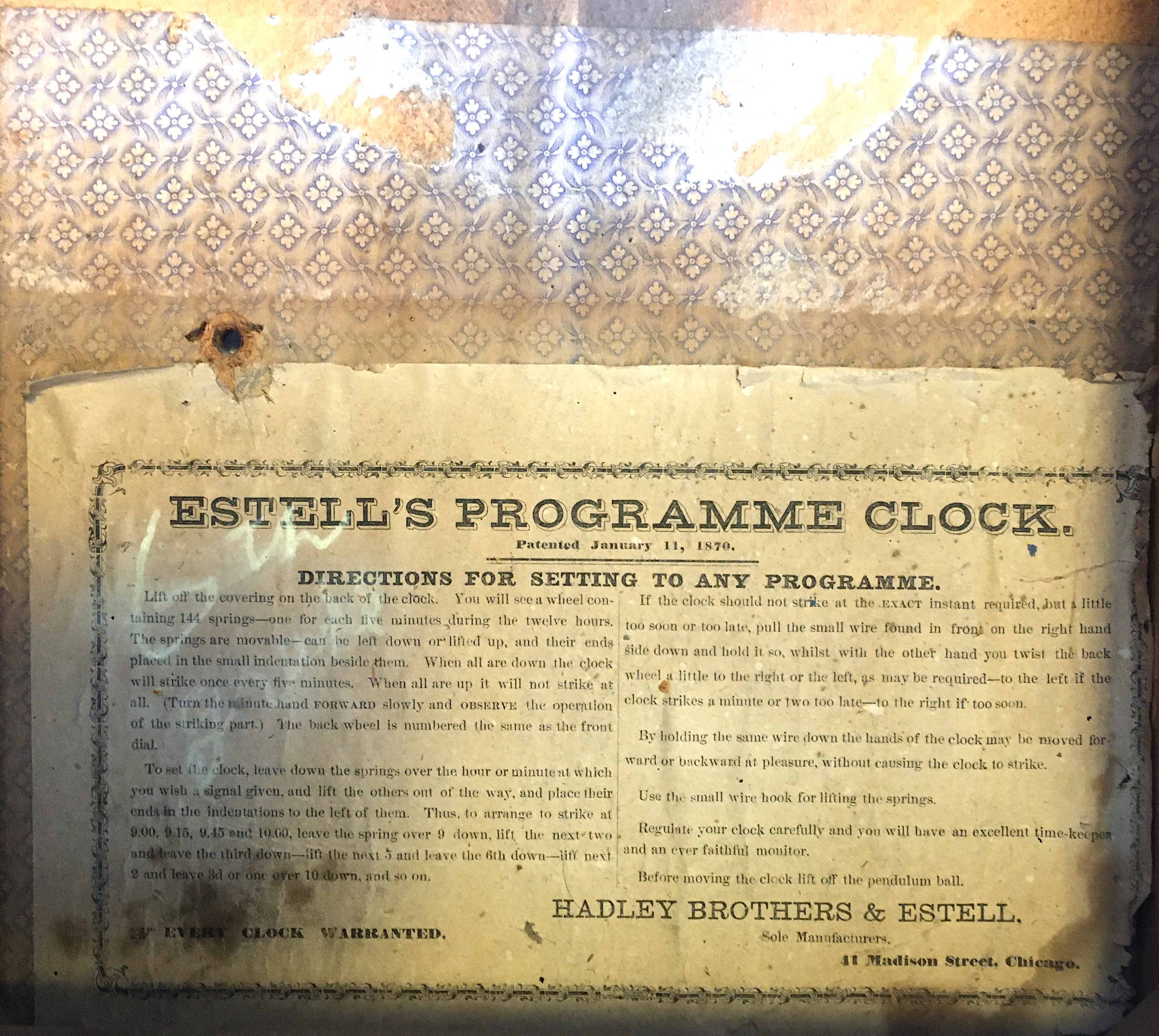 21050812 A Chauncey Jerome Clock Collector