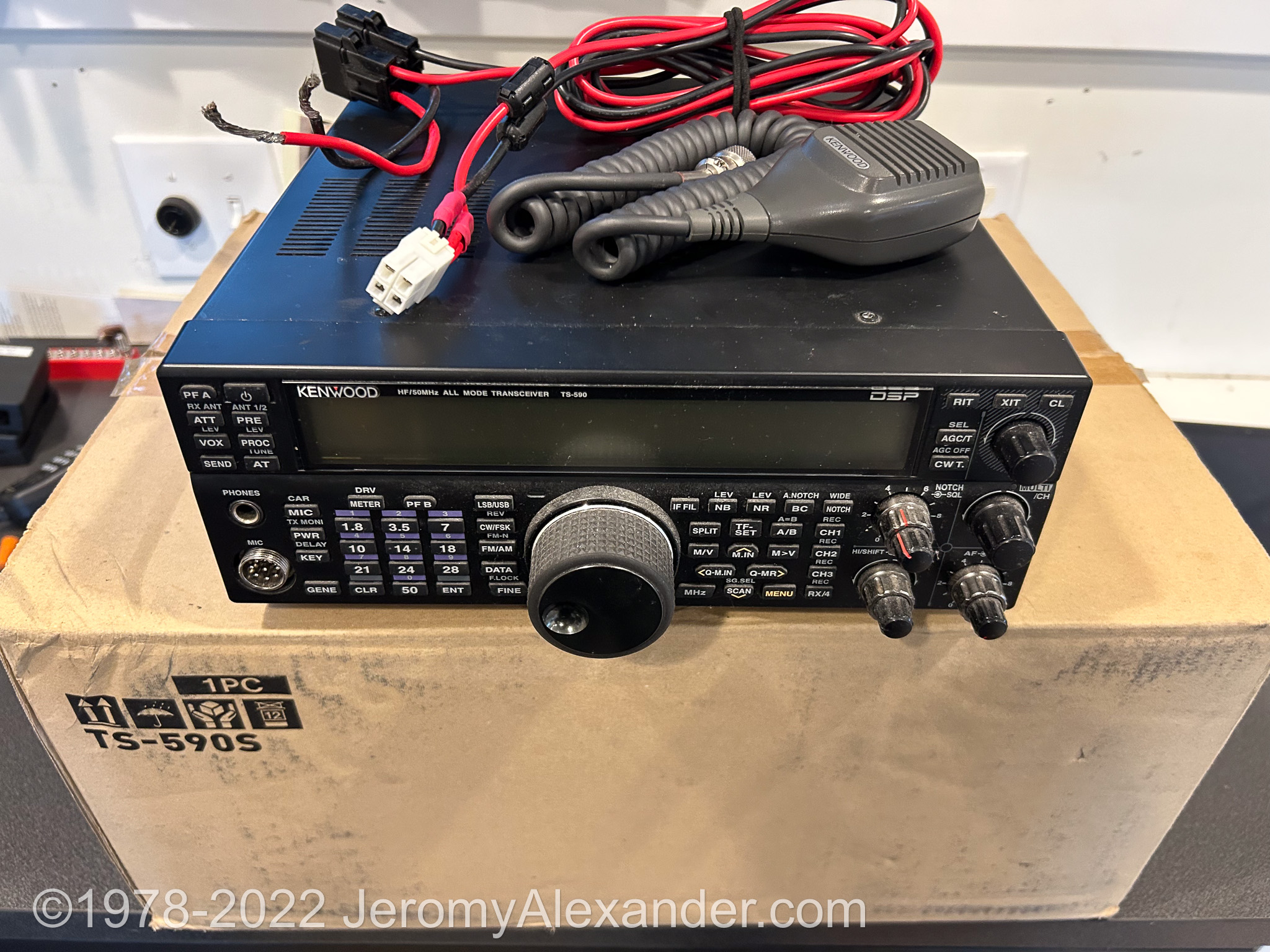 Kenwood TS590S Radio Jeromy Alexander