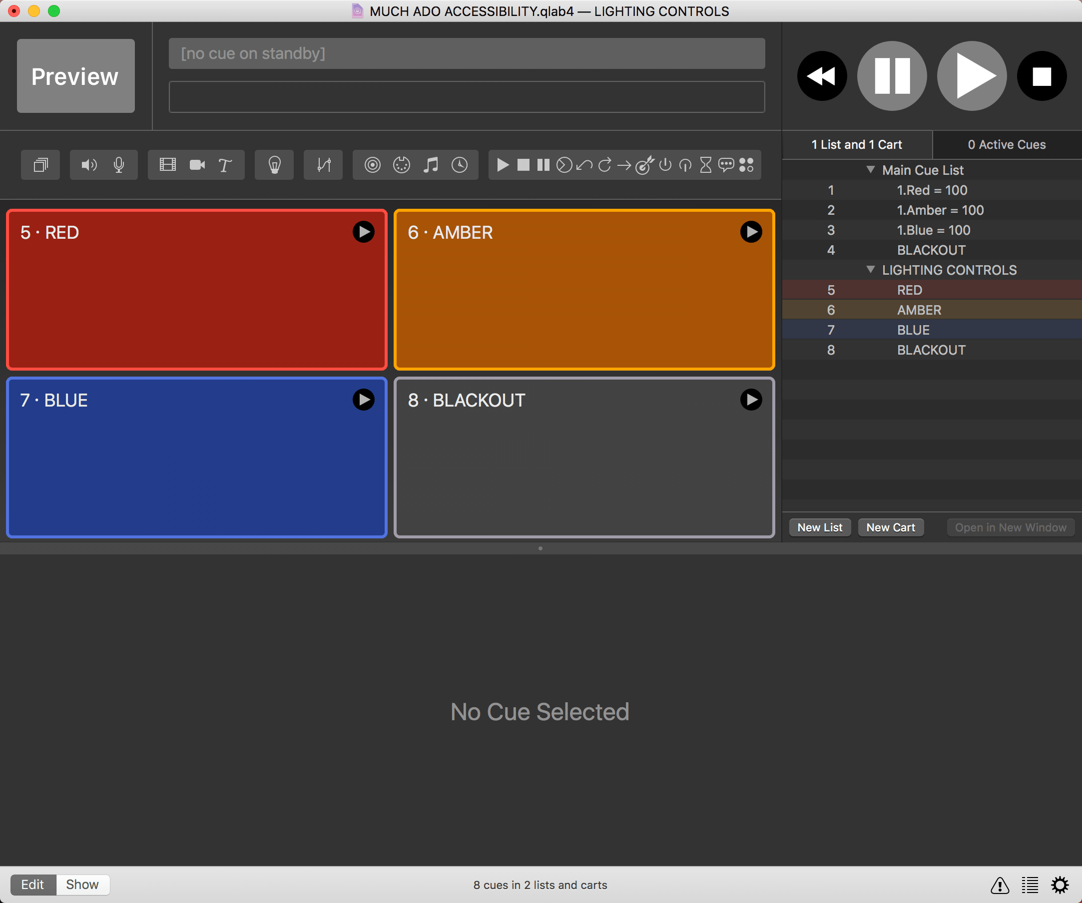QLab entertainment design & technology