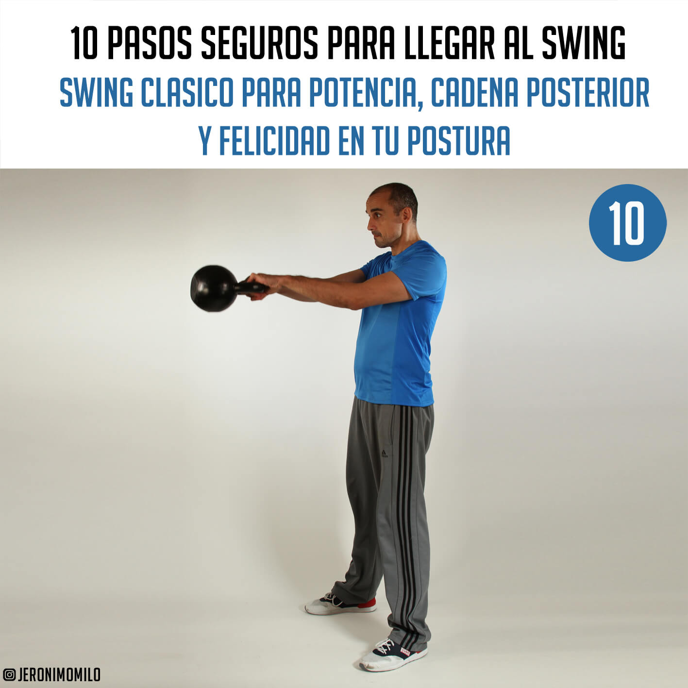 Como hacer SWING con Kettlebells. Explicado con Fotos y Videos.