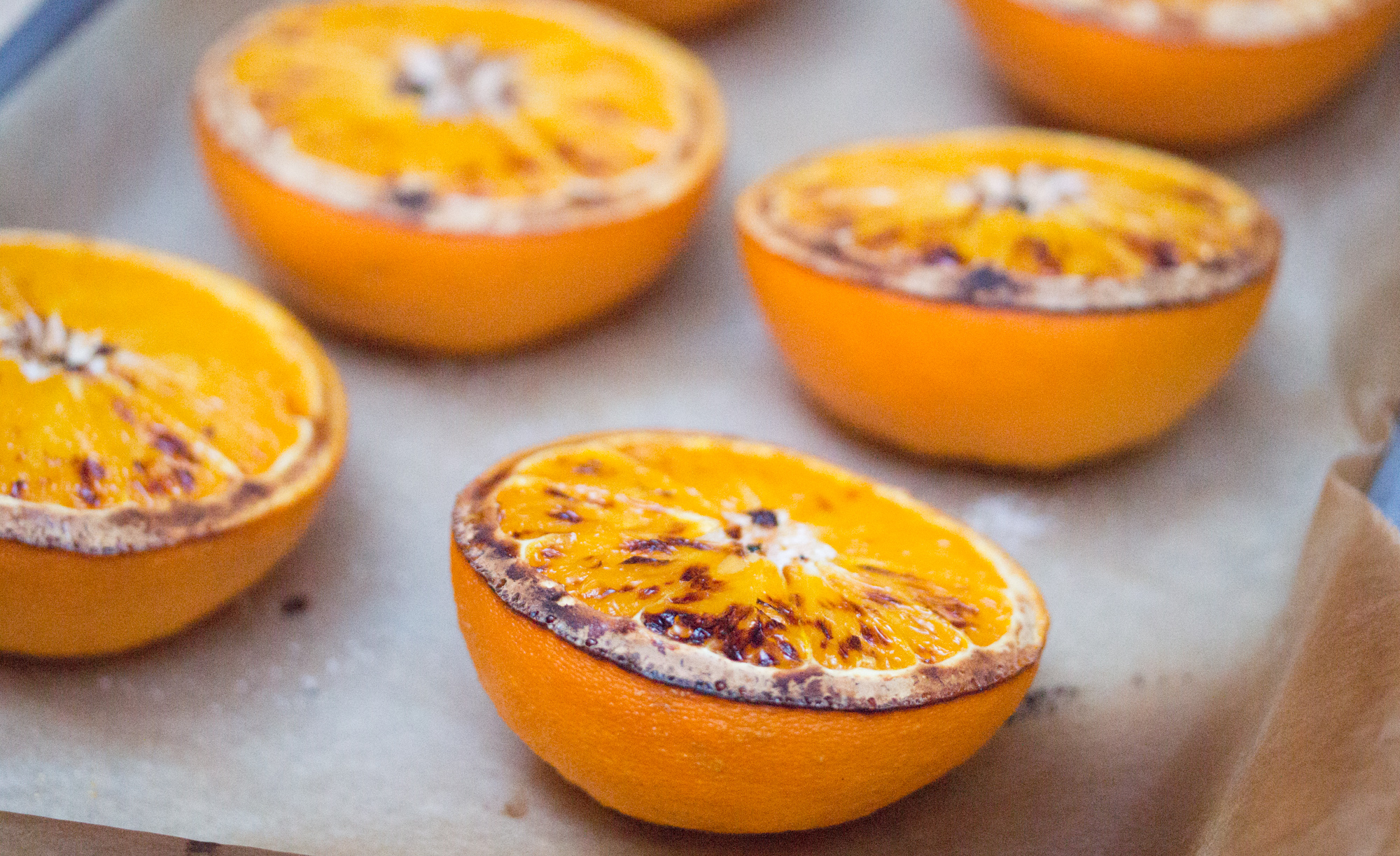 Roasted Orange & Rye Whiskey Cocktail Jerry James Stone