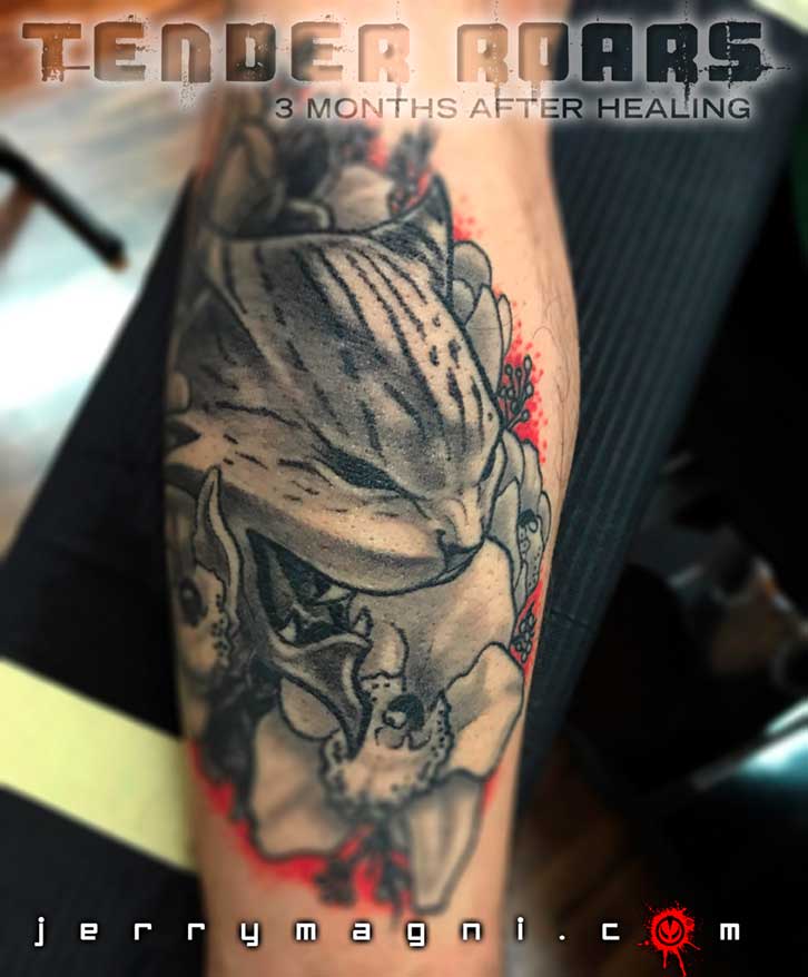 Tender Roars – Jerry Magni Tattoo Artist Milan, Bergamo 878_x_726_jpg