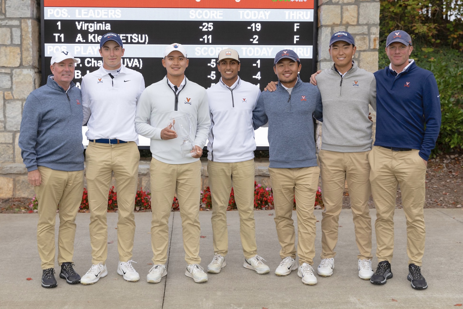 Men's Golf Cavaliers take first place at GCG Collegiate Jerry Ratcliffe