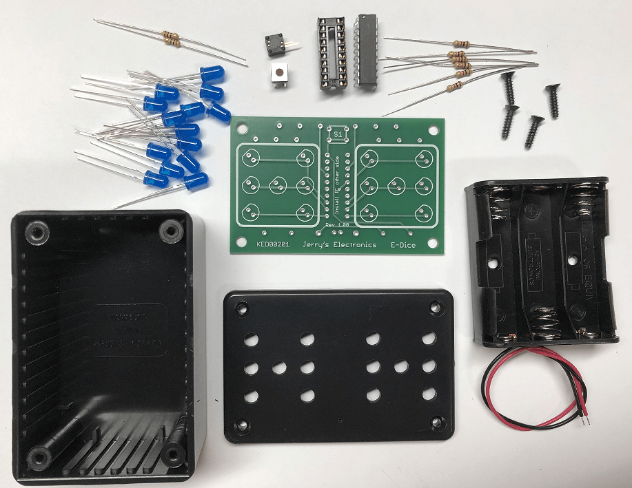Electronic Dice Kit KED00201