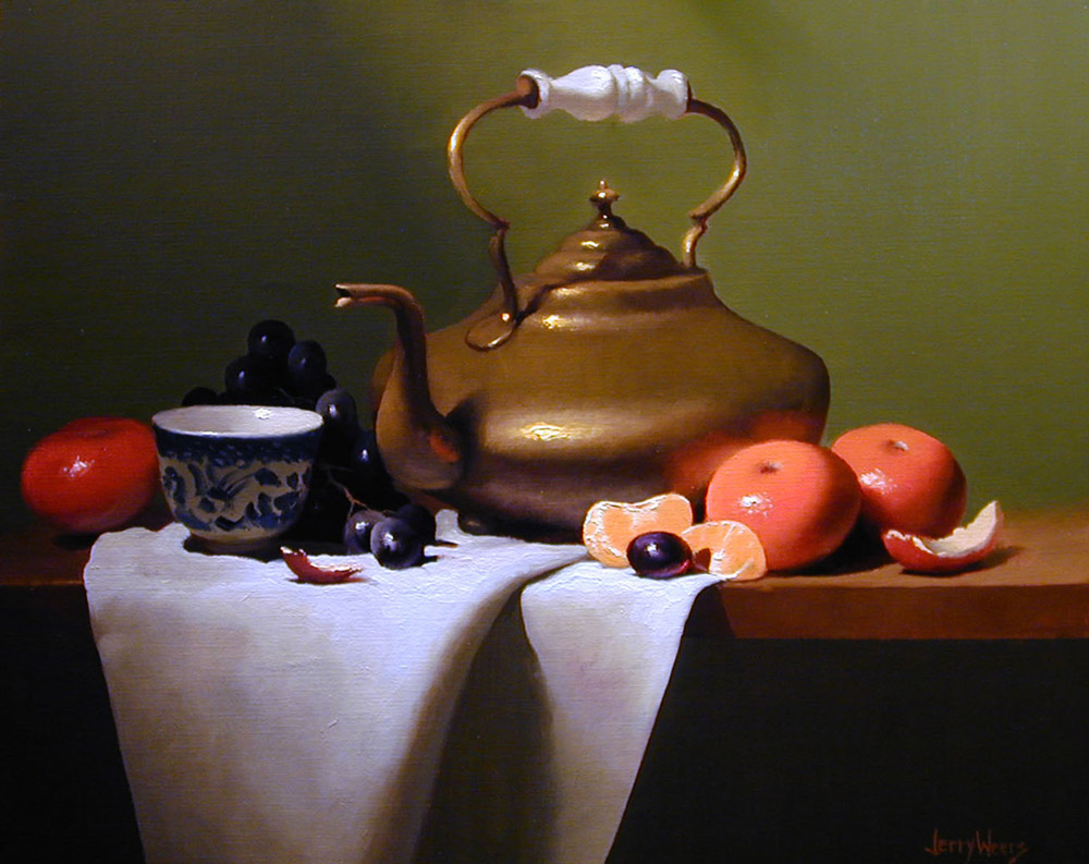 Jerry Weers Still Life Oil Paintings