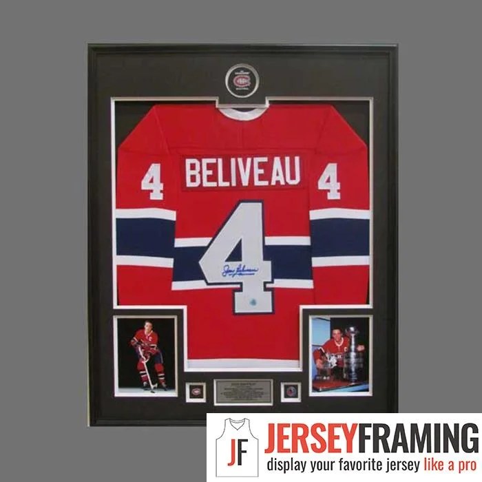 Hockey Jersey Frames, Display Cases and Shadowboxes Jersey Framing