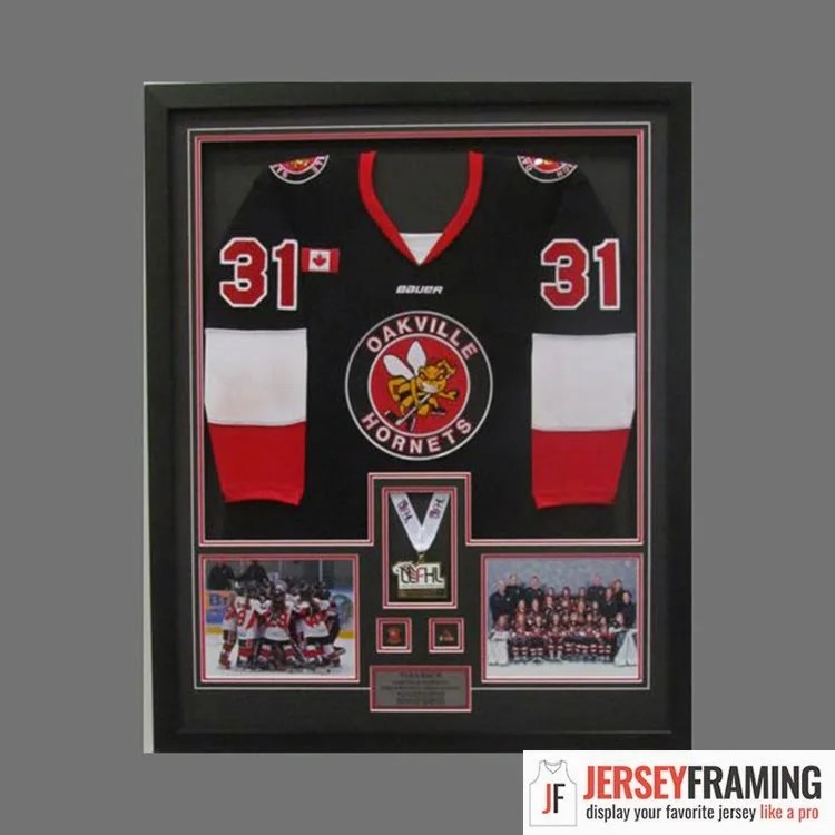 Hockey Jersey Frames, Display Cases and Shadowboxes Jersey Framing