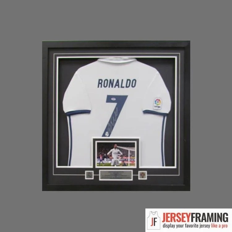 Soccer Jersey Frames, Display Cases and Shadow Boxes Jersey Framing