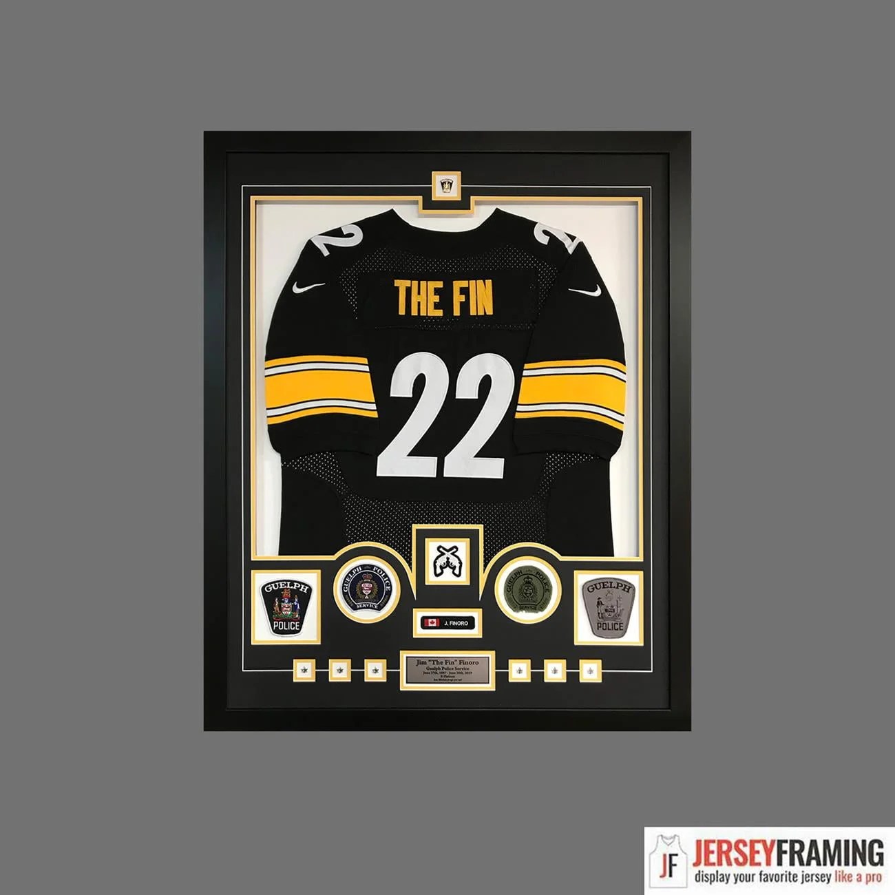 Football Jersey Frames, Display Cases and Shadow Boxes Jersey Framing