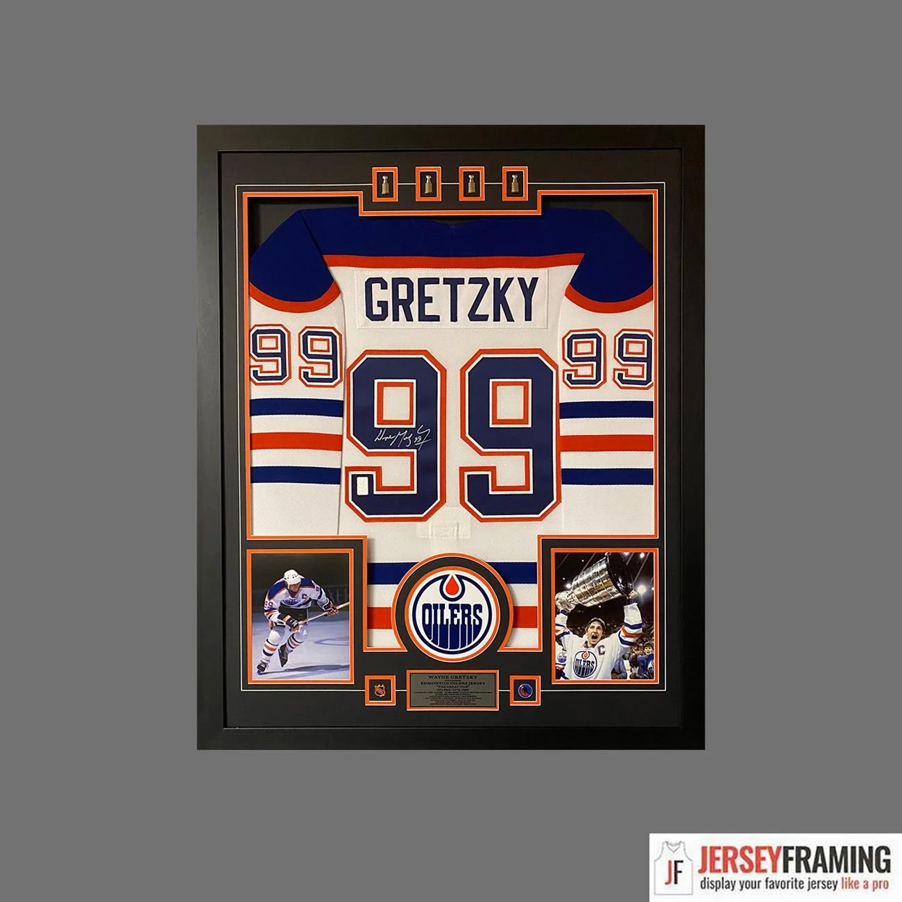 Hockey Jersey Frames, Display Cases and Shadowboxes Jersey Framing