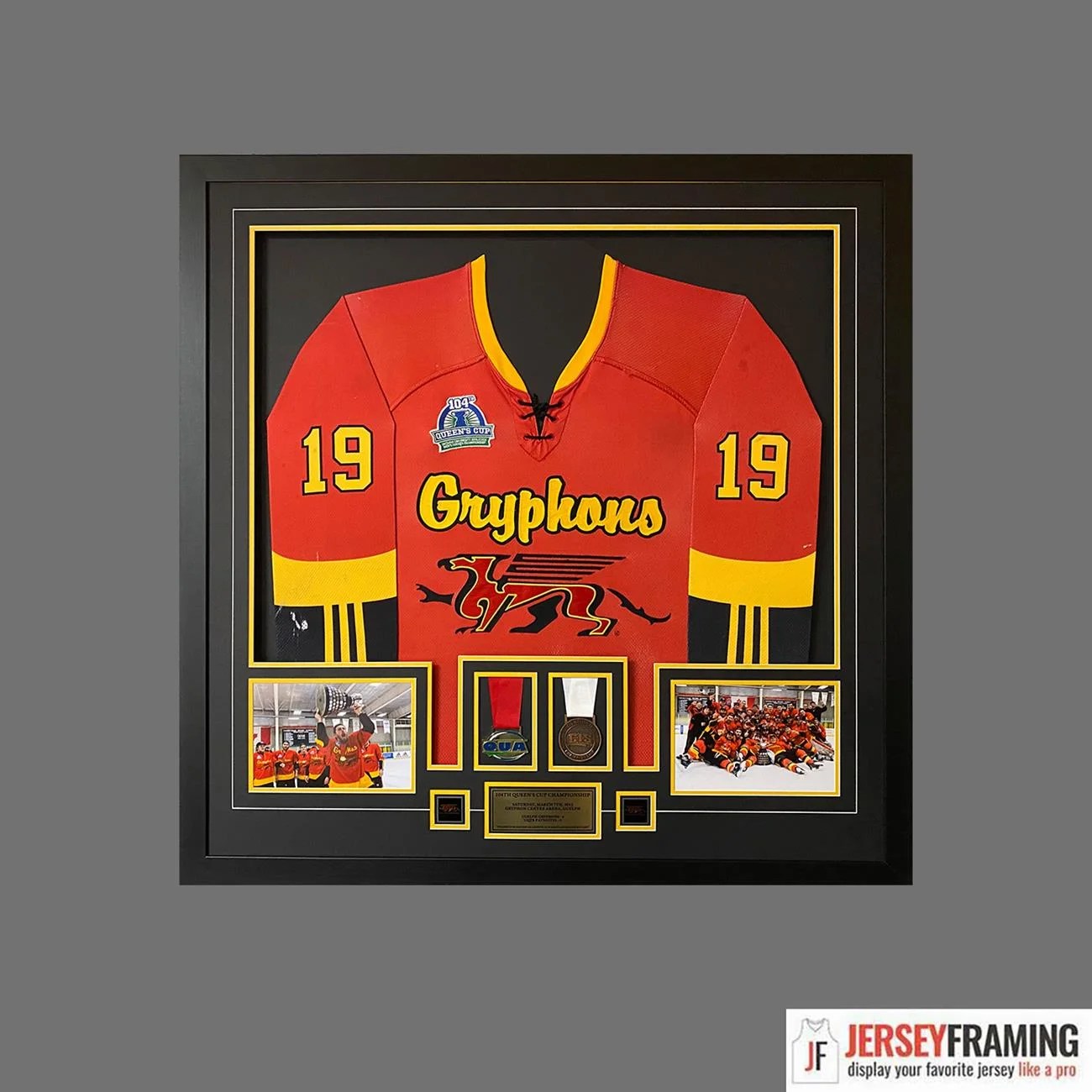 Hockey Jersey Frames, Display Cases and Shadowboxes Jersey Framing