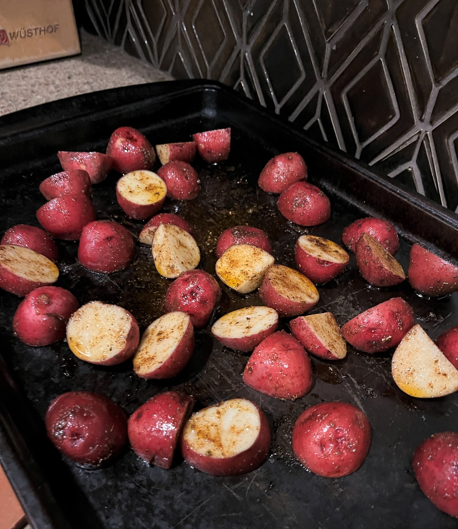 Roasted Cajun Potatoes Jersey Girl in the Kitchen