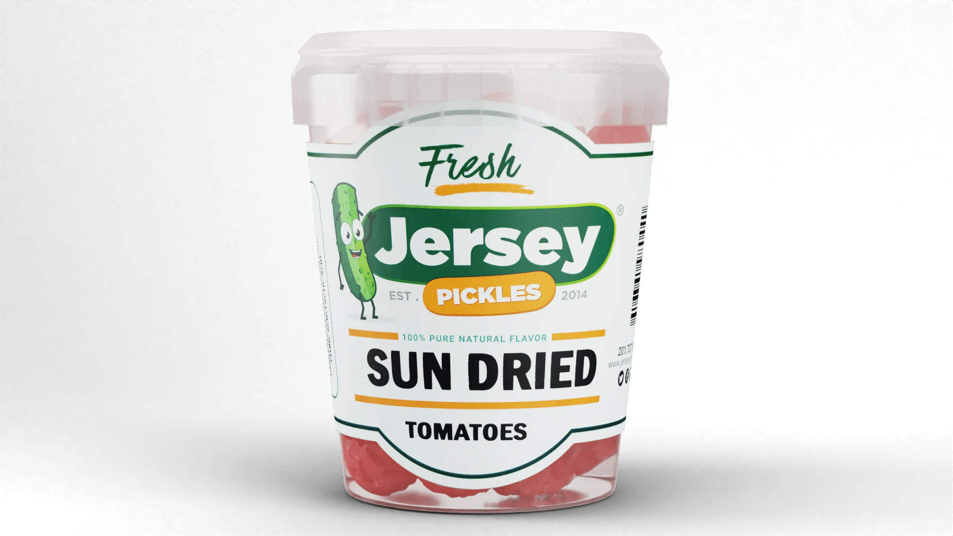 Sun Dried Tomatoes Jersey Pickles