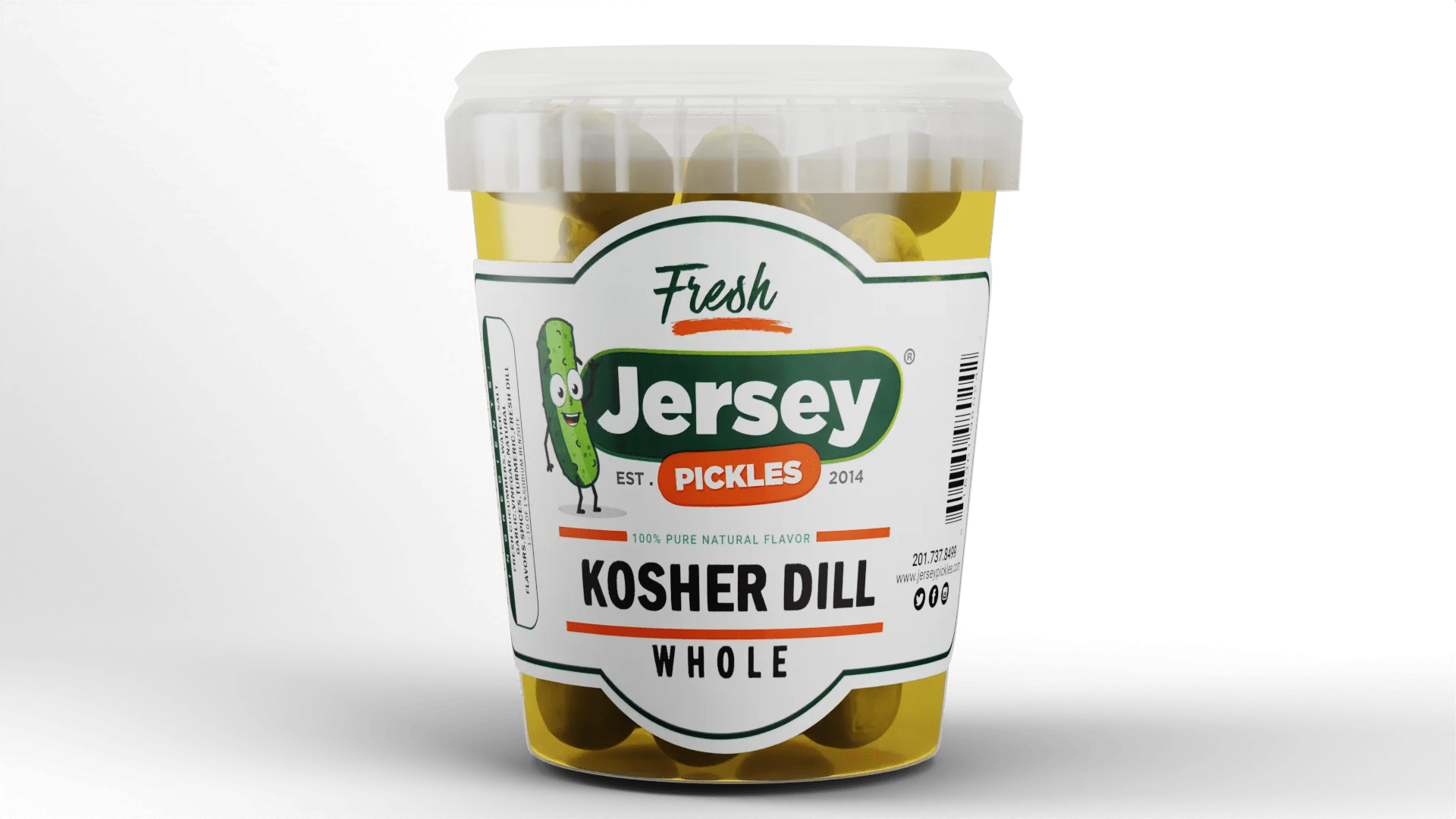 Whole Kosher Dill Pickles Jersey Pickles