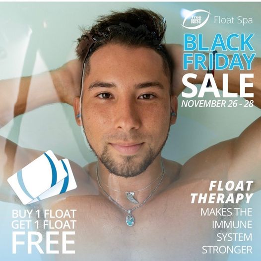 BOGO Black Friday Sale Starts Early At True Rest Float Spa! Jersey Shore Scene