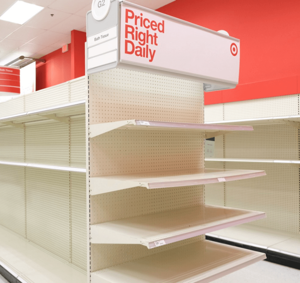 Toilet paper isn’t selling out because the supply chain is collapsing