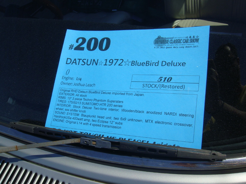 2012 Japanese Classic Car Show, Long Beach California « Featured