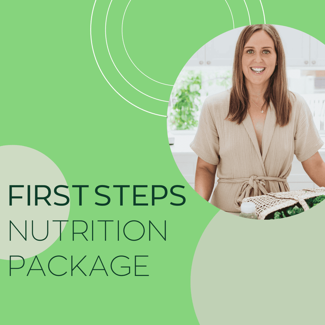 first steps nutrition package Jessica Cox Nutrition Clinic