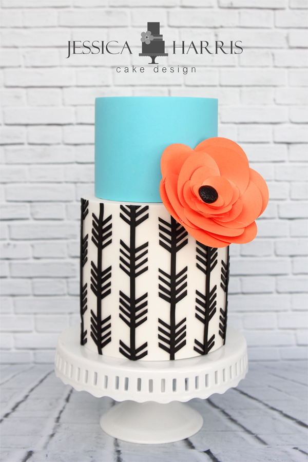 arrows-cake-template-2-designs-jessica-harris-cake-design