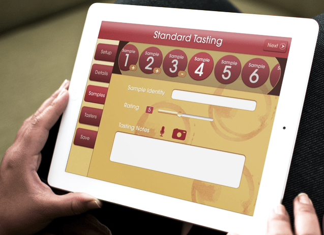 Wine Tasting Mobile App Design • JJJ.
