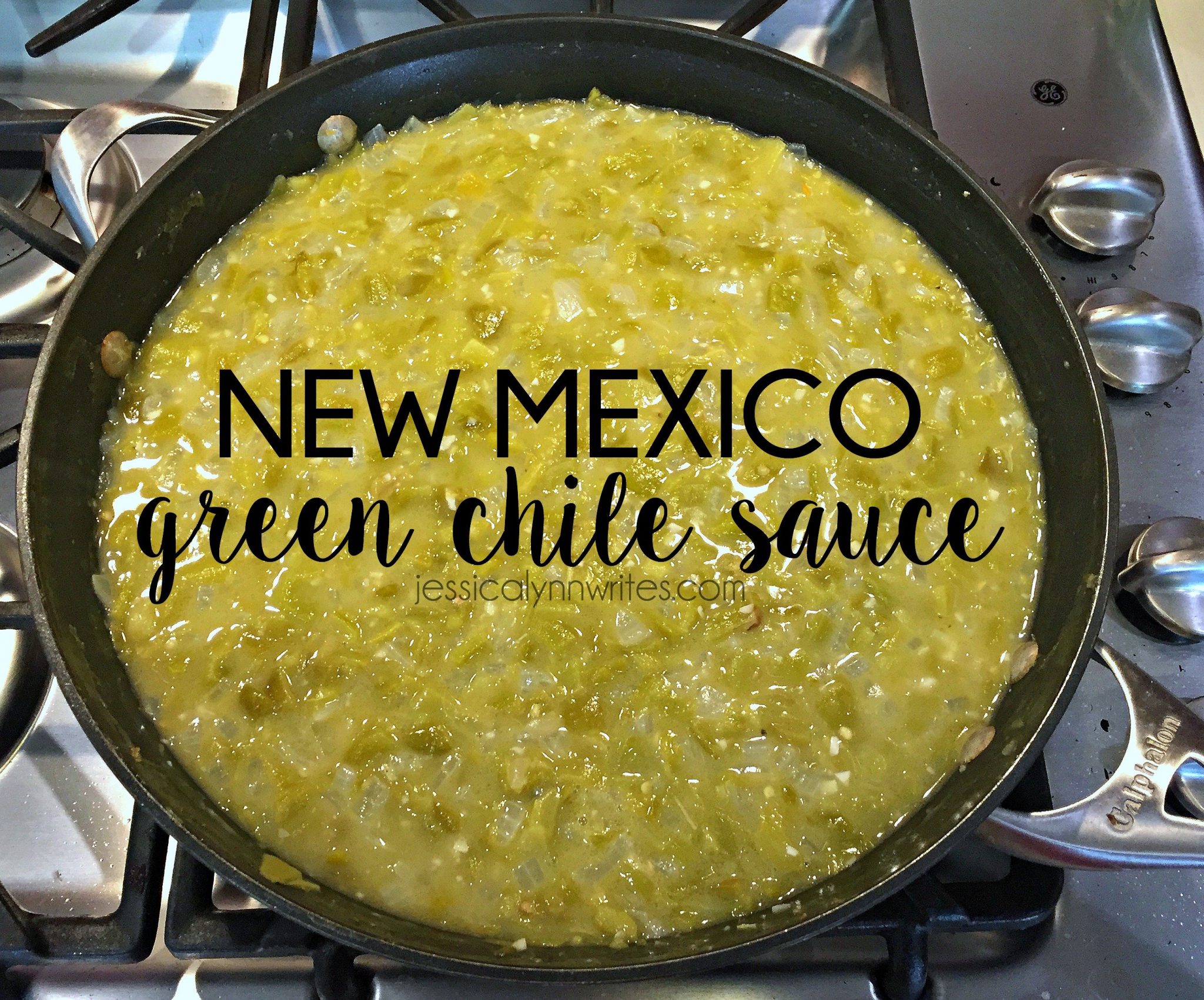 Green Chile Sauce {a recipe} Jessica Lynn Writes