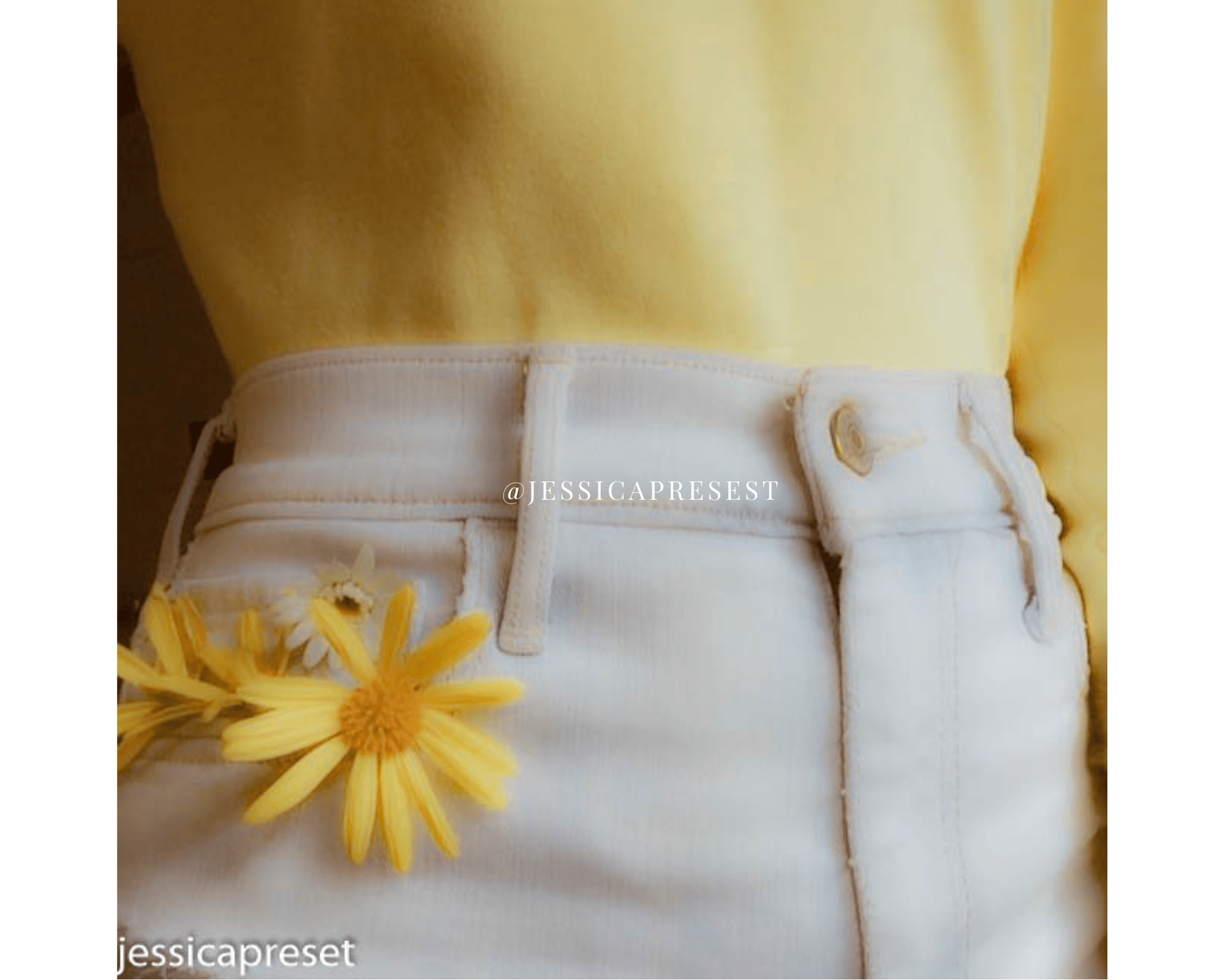 Yellow Lightroom Preset Jessica Presets