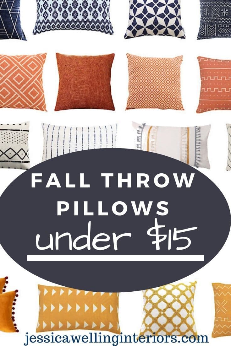 Cheap Fall Pillow Covers for 2024! Jessica Welling Interiors